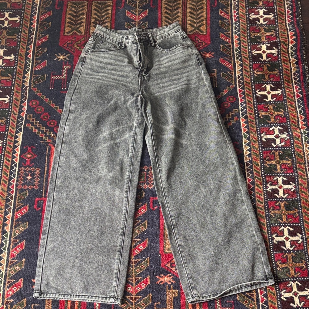 SHEIN Charcoal Denim Pants